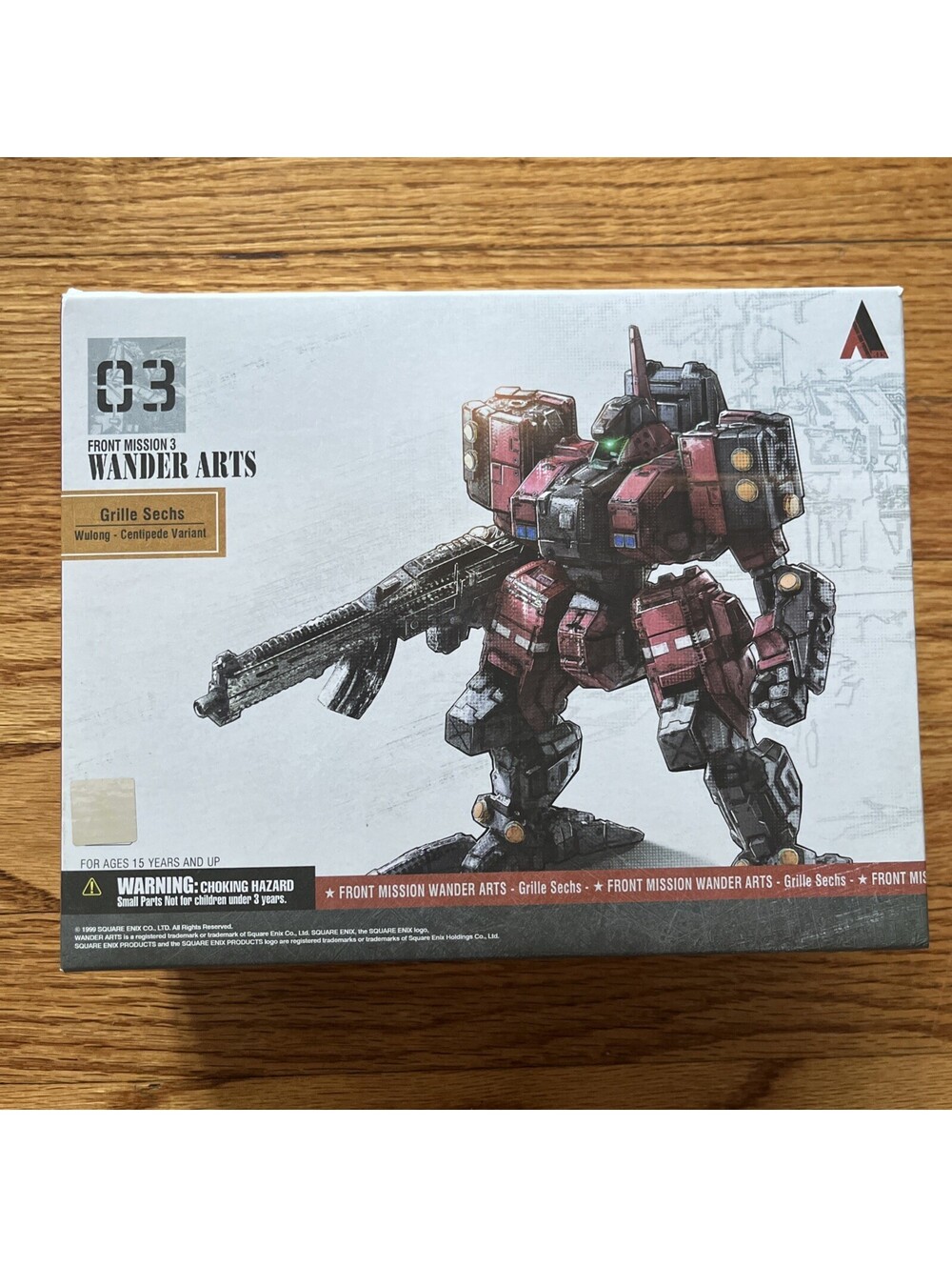 Front Mission 3 Wander Arts Grille Sechs Wulong Centipede Variant Action Figure